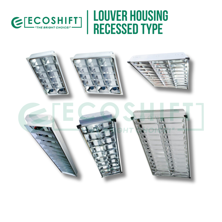 Ecoshift LED Louver Housing Recessed Type | Lazada PH