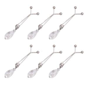 No Tools Waist Adjuster Clip Y Pin For Pants Skirts Zinc Alloy Fastener Skin Friendly Rounded Corners