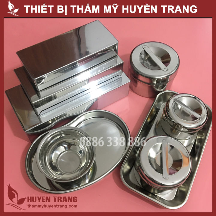 Panh Inox Dụng Cụ Spa, Dụng Cụ Y Tế: Bát Inox, Khay Inox, Khay Hạt Đậu, Hộp Inox ...