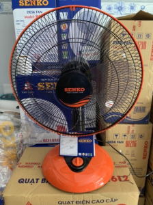Quạt bàn Senko B1612 công suất 47W 3 tốc độ gió (màu ngẫu nhiên) - Hàng chính hãng