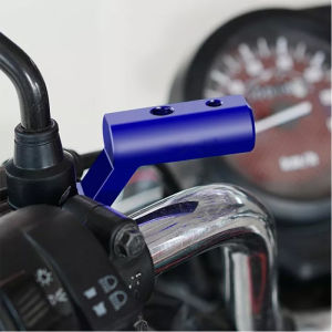 RacingWorld-PH Motorcycle CNC Mirror Rearview Mirror Extender Bracket Adapter Holder Universal 4 Colors