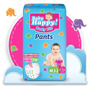 Baby Happy Pants - Popok Celana Bayi - Popok Newborn - S40 / M32 / L28 / XL26