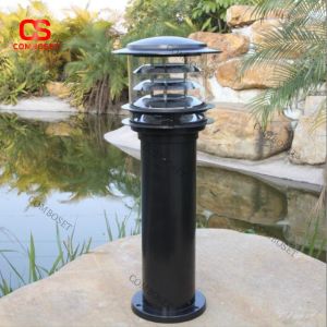 Đèn Trụ Sân Vườn Chụp Tầng Kim Loại Hiện Đại Chống Chói