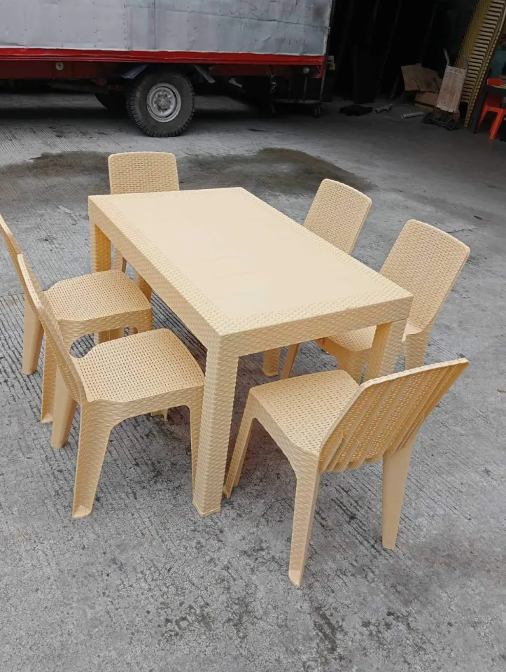 Bingo rattan deals table