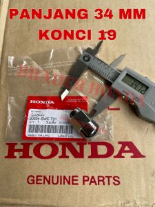 MUR RODA NUT WHEEL VELG KUNCI 19 CIVIC FB1 FB3 CRV GEN 3 4 RE1 RE3 RM1 RM3 PRESTIGE 2007 2008 2009 2010 2011 2012 2013 2014 2015 HONDA 90304-SWE-T01 ASLI ORIGINAL VLEK TIRE DISKS PENGENCANG BAUT TROMOL PIRINGAN REM DISK DISC