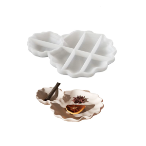 Shells Mould Silicone Tray for Epoxy Resin Castes Sea Snail Plate Holder Art Craft Home Decoration