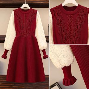 Váy len cao cấp Quảng Châu (ảnh thật clip thật quay cận chất len) Q6603