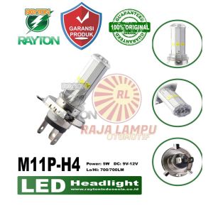 LAMPU RTD M11P H4 LAMPU DEPAN BOHLAM HEADLAMP LED M11P H4 ORI GARANSI