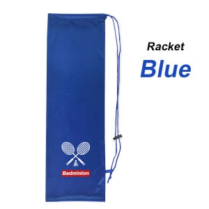 【Local Delivery】 Badminton Racquet Cover Bag Soft Flannel Tennis Racquet Storage Sleeve Case for Badminton Racket LZC-Badminton-Bag-Shuttlecock