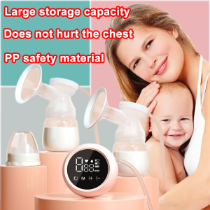 （Bilateral new design）breast pump electric breast pump wearable breast pump pump for breastmilk electric breast pump wearable breast pump electric pump for breastmilk Massage & Suction Memory Function Comfortable For Mothers Day Gift