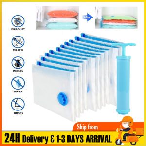 Vacuum compression bag Vacuum Storage Bag Travel Storage Resealable Vacuum Bags Compression Bag Space Saving Storage Bag transparent )