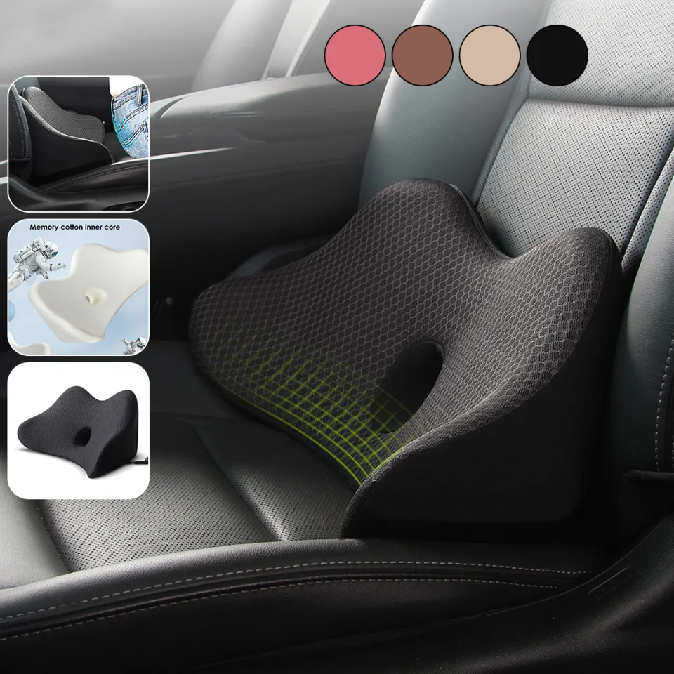 Lumbar Support Pillow for Car 100% Memory Foam Lumbar Pillow