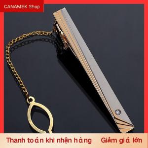 CS Men Metal Simple Necktie Buckle Gold Silver Color Tie Bar Clasp Clip Clamp Ties Pin Fashion Exquisite Jewelry For Wedding Gift