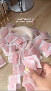 Sadoline~Japan Moth Balls Rose Fragrance Closet Deodorizer Clothes Camphor Repellent 48pcs/pack