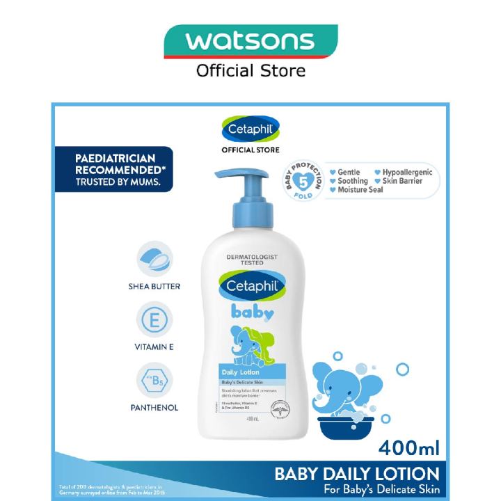 CETAPHIL Baby Daily Lotion With Shea Butter 400ml