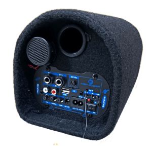 SPEAKER WIRELESS SUBWOOFER AUDIO MOBIL MURAH AC/DC HIFI BASS POWER AMPLIFER Dual Jack Microphone Karaoke Speaker Tabung 5 inch FLECO F-955 | speaker bluetooth full bass | speaker karoke | salon bluetooth | soundcard | subwoofer mobil - TOKO SINAR AUDIO