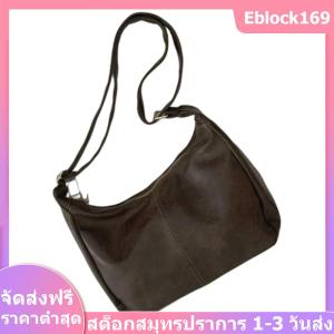 กระเป๋าหนัง PU กระเป๋าสะพายข้างแบบปรับได้กระเป๋าใต้วงแขนขนาดใหญ่กระเป๋ากุ๊ยสำหรับเดินทางสตรี