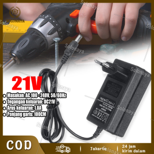 21V-98V Universal Charger Bor Cordless Adaptor Charger Mesin 1.3A
