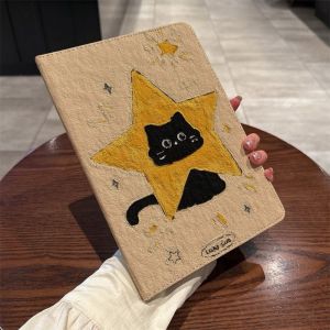 เคสไอแพด Gen11 Air7 Air6 แอปเปิ้ล แมว Air6 Gen10 Gen9 Gen8 10.2  Air5 Pro11 12.9 2025