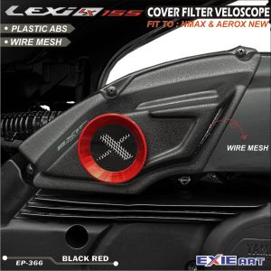 Cover Filter Veloscope Yamaha Lexi 155 Nmax Neo Nmax & Aerox New Pelindung Cover Filter Motor NVX V2 Exie Art