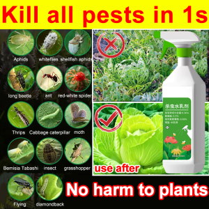 🐛Kill all pests in 1s🐛 Pesticides for plants 500ML racun serangga tanaman Not harmful to plants insecticides for plants Prevents thrips aphids mites whitefliesred spider insecticide Racun serangga perosak tanaman