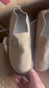 New WomenS Shoes Loafers Low-Top Breathable Casual Shoes For Spring And Autumn Slip-On Soft-Soled Shoes For Mothers