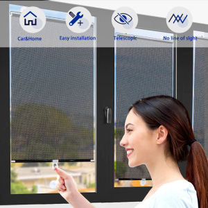 【Bảo hành 3 năm】Amorus rèm che cửa sổ rèm cuốn cửa sổ rèm cửa sổ phòng ngủ màng che nắng cửa sổ rèm che nắng cửa sổ rèm chống nắng thông minh rèm kéo cửa sổ phòng ngủ che nắng Rèm không đinh rèm cửa chê nắng rèm cửa sổ cuốn