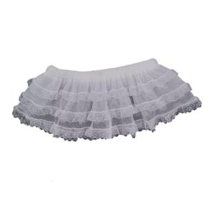 Elastic Skirt Stackable Fart Curtain for Toddler Baby Fashionable Cosplay Clothing Girls Three Layered Short Skirt