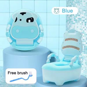 Baby Potty Baby Toilet Portable Folding Toilet Cute Cartoon Style Anti-slip Toilet Seat
