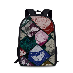 Jujutsu Kaisen backpack student childrens single and double layer Satoru Gojo schoolbag as a gift for children to start school