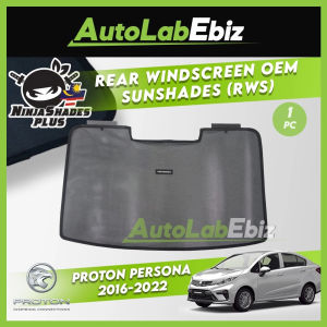 Proton Persona 2016-2022 NinjaShades Plus Rear Windscreen OEM Sunshades (RWS)
