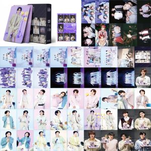 55pcs /Card Postcard Collection/BTS/BLACKPINK/Koleksi Merah Muda Dan Tinta/Anak Laki -Laki Kedap Peluru/Collection Card