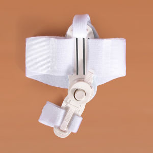 ตัวปรับแก้ไขการลักพาตัวนิ้วหัวแม่มือ ที่แยกนิ้วเท้า สวมใส่ได้ การดูแลประจำวัน ปรับ เกรดทางการแพทย์