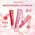 【New Shade】Glad2Glow POUT CANDY Lip Gloss Brightening Lip Serum Brightening Color Hydrate 3In1 Serum Lightweight. 