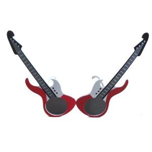 Music Festival Guitar Glasses Night Party Favors Eyewears Portable Party Eyeglass for Birthdays Weddings