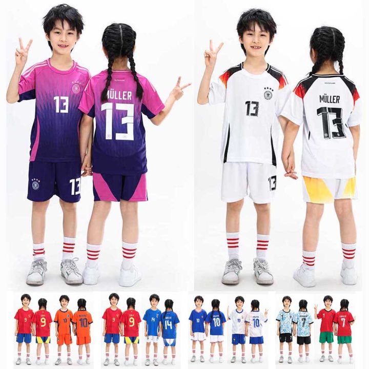 European Cup Jersey Kids Football Jersey Soccer Wear Lazada PH