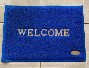 Thảm Nhựa Chùi Chân Welcome 40x60cm50x70cm60x90cm90x120cm nhựa PVC 3A chống trơn trượt sang trọng bền đẹp