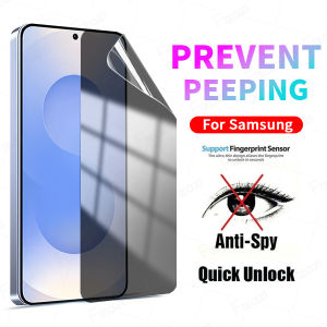HD Clear PPF Back Hydrogel Film For Samsung Galaxy S26 S25 Plus S25 Ultra S24 Plus S24 Ultra S23 Plus Ultra S25FE S24FE S23 fe Full Anti Spy Privacy Front Screen Protector Film