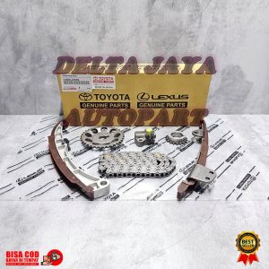 RANTAI KETENG KOMPLIT TIMING CHAIN SET TOYOTA VIOS YARIS LAMA TAHUN 2003 SAMPAI 2013