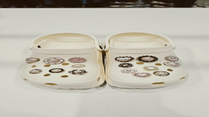 Sticker kim loại Jibitz Charm gắn giày dép sục đa dạng mẫu B20