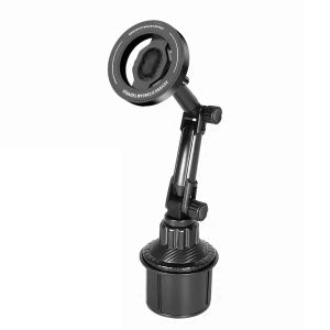 Magnetic Phone Holder for Car Cup Mount with 360° Rotation Compatible with iPhone 16 15 14 13 12 Samsung Xiaomi