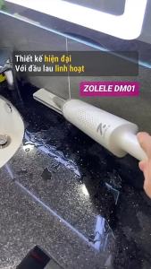 Cây lau mini tự vắt ZOLELE lau kính lau bàn nhỏ gọn cầm tay tháo rời tiện lợi DM01 - Chính hãng