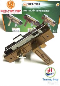 [chính hãng] khoá cửa phòng màu gỗ Việt Tiệp 04376 - Bảo hành 3 năm