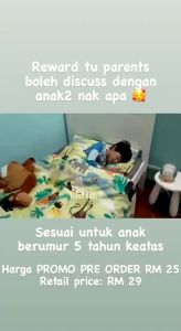 STICKER BOOK FOR KIDS - 21 DAYS TO BE AWESOME (good habit lead to success)