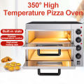 HAILANG Oven  3200W Large capacity Multifunctional baking equipment Cake Bread Pizza Large oven Fully automatic 60L 220V 1 Layer With Timing function With Tray. 