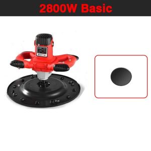 2800W high-quality wall electric polishing machine with a working diameter of up to 380cm