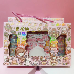 BOOK STIKER MOMO KOREA BESAR Scrapbook Buku Isi Banyak KL 170 DAIMURA STORE
