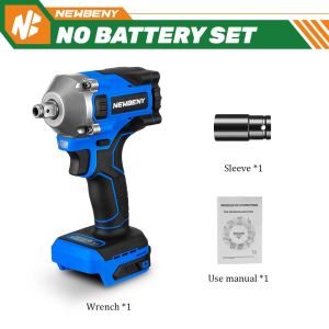 （free gift）1000N.mBrushless Electric Wrench 3 Gears 1/2 inch For Makita 18-20V Cordless Wrench Handheld Impact Wrench 6000rpm Driver Power Tool For Makita18V Battery