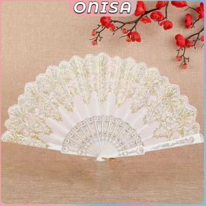 Onisa Dance Hand Held Fans Photo Props Wedding Party Decoration Chinese Style Folding Fan 1Pc