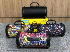 ลำโพงบลูทูธ ลำโพงไร้สาย รุ่น KBQ-25 ลำโพงคาราโอเกะ เสียงกระหึ่ม เสียงเบสแน่น มาพร้อมกับลายกราฟฟิค แถมฟรี!! ไมค์ 1ตัว มีหูหิ้ว น้ำหนักเบา ท